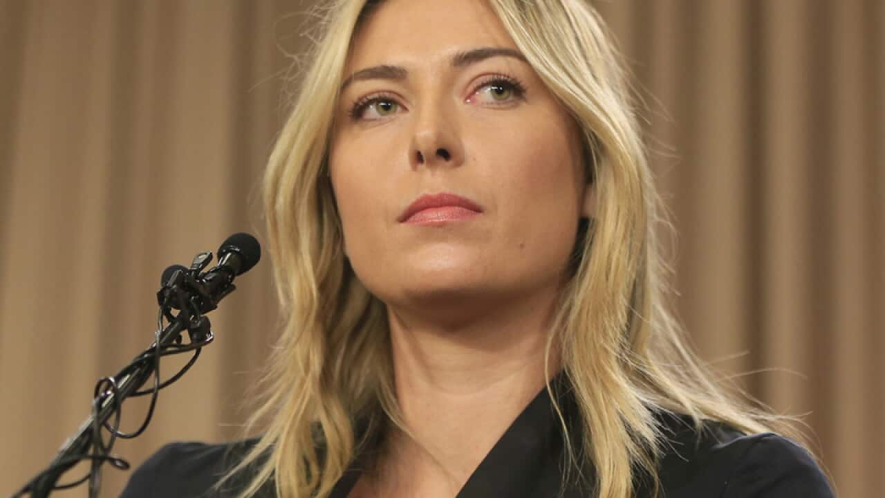 Tennis star Maria Sharapova