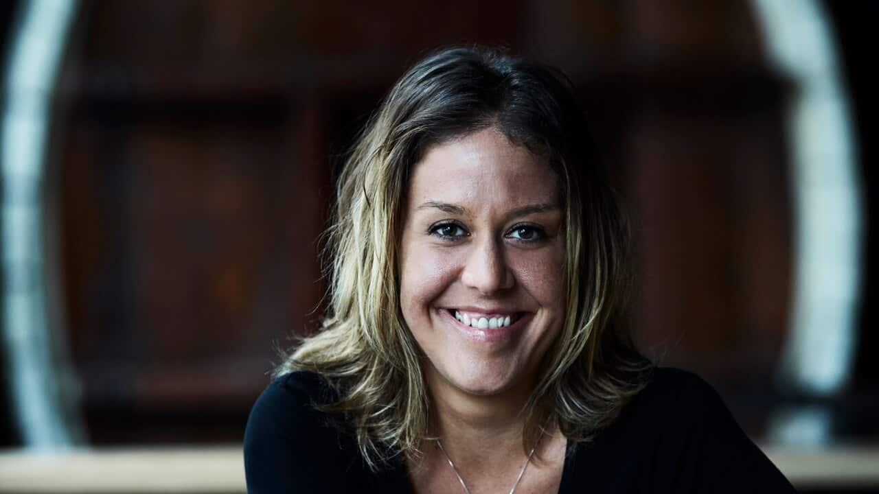Chef Jacqui Challinor works at Nomad, a Sydney restaurant run by Rebecca Yazbek.