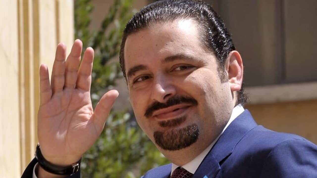 Lebanese prime minister Saad Hariri