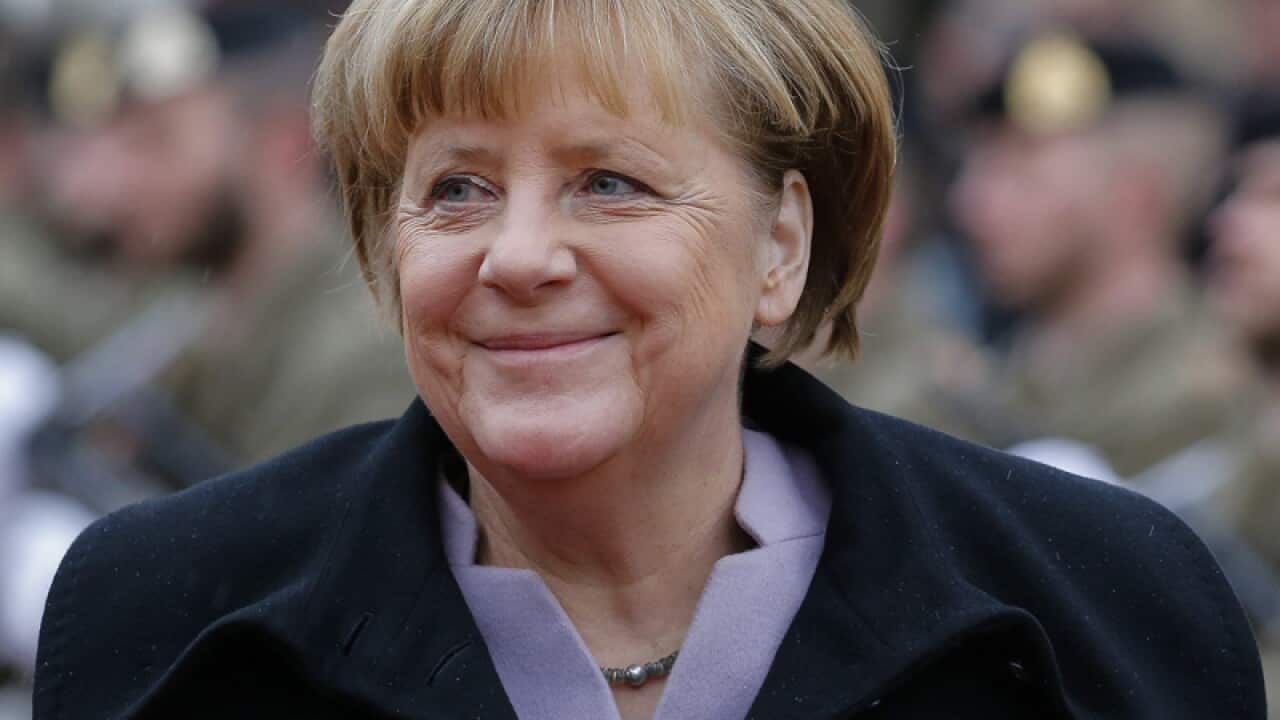 German Chancellor Angela Merkel