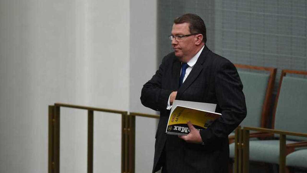 Liberal backbencher Scott Buchholz