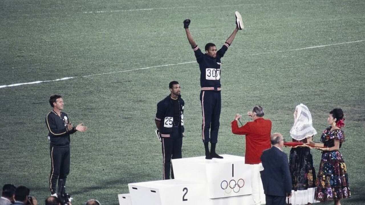 Tommie Smith, John Carlos and Peter Norman