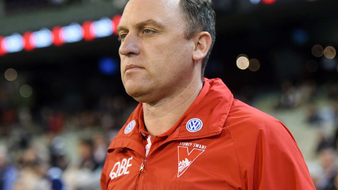 Coach John Longmire of the Swans