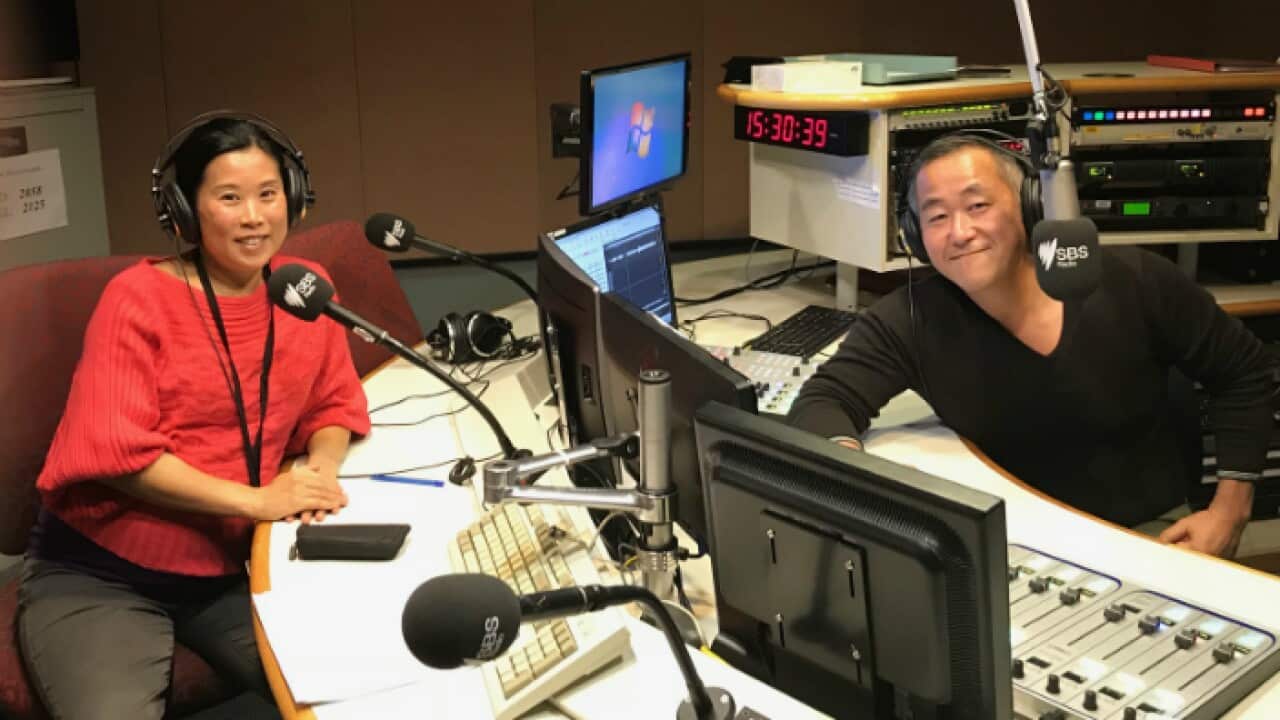 Shingo Usami and Junko Hirabayashi from the Sydney studio