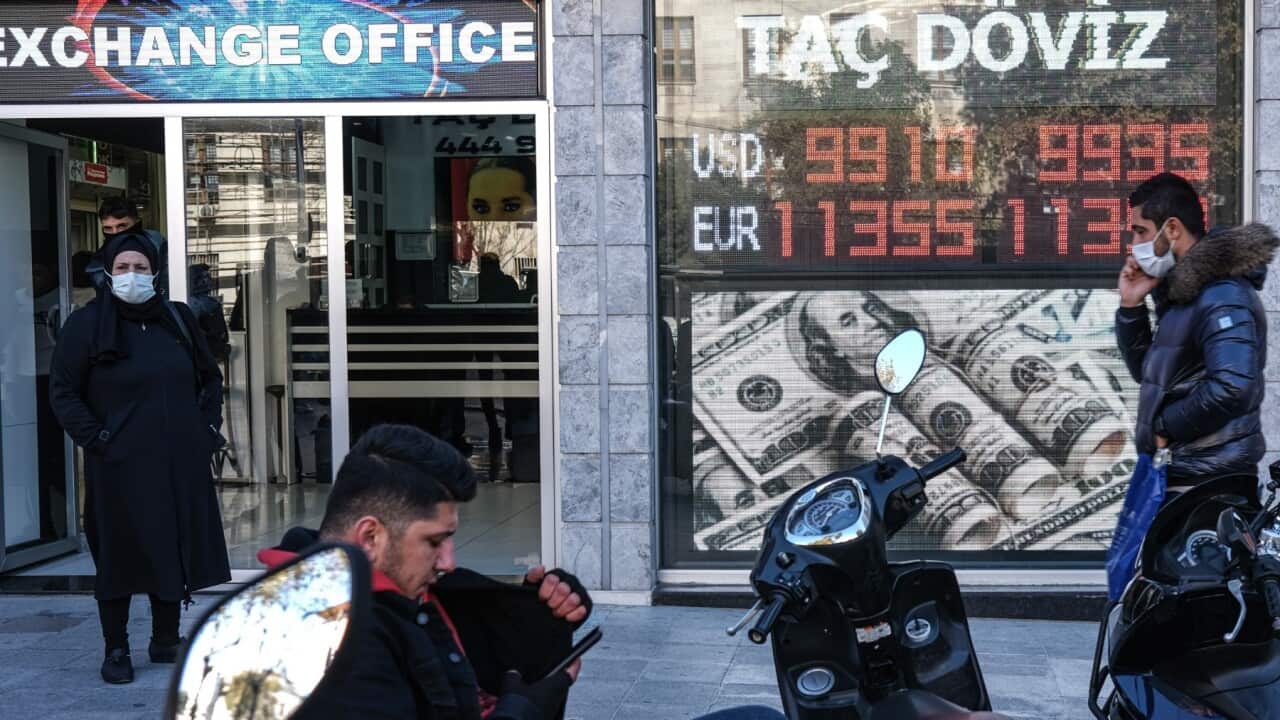 Exchange office Istanbul, Turkey