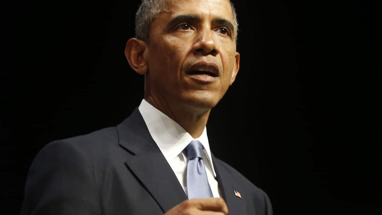 US President Barak Obama.