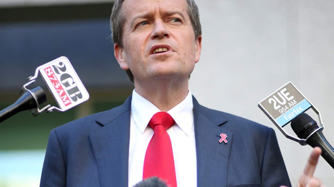 Federal Opposition Leader Bill Shorten