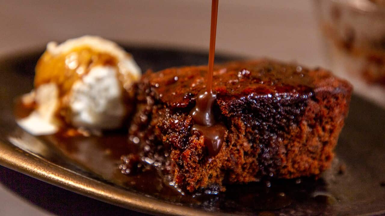 Sticky toffee pudding