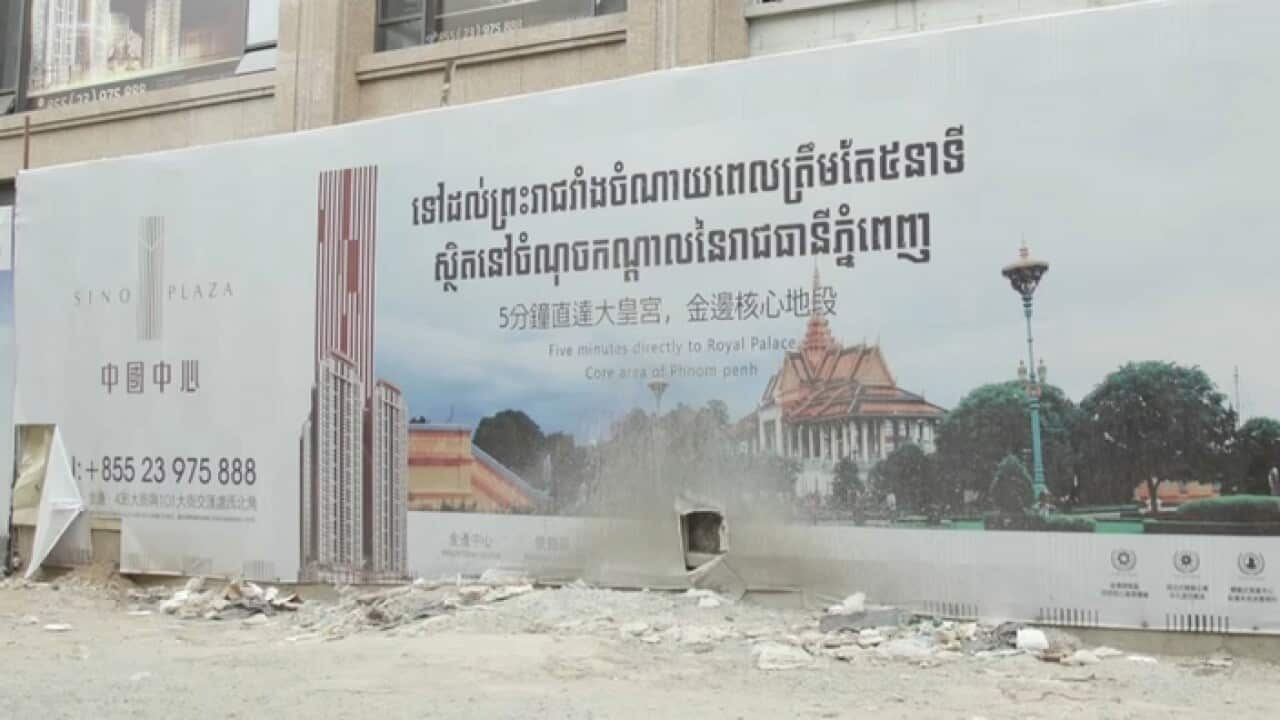 The Sino Plaza development in Phom Penh