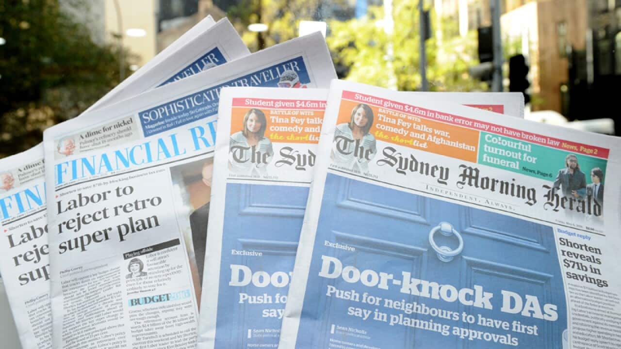 The Sydney Morning Herald and the Australian Financial Review