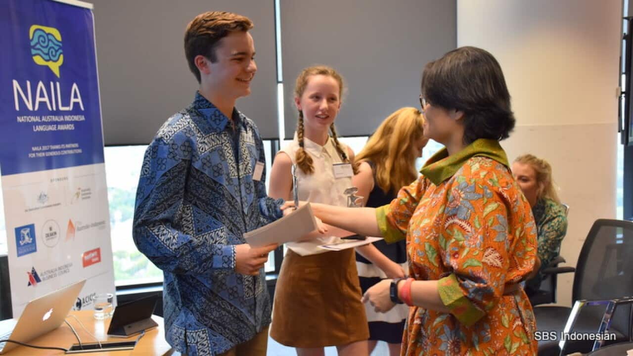 Jack Cheesman recieved his NAILA Awards 2017 from the Indonesian Consul General of the Republic of Indonesia for Vic & Tasmania - Melb 10th Nov.