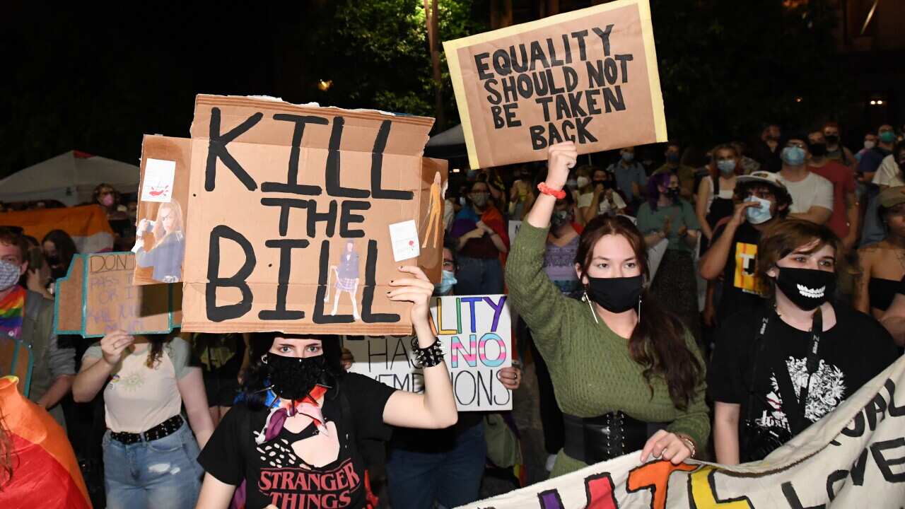 Protest against Religious Discrimination Bill