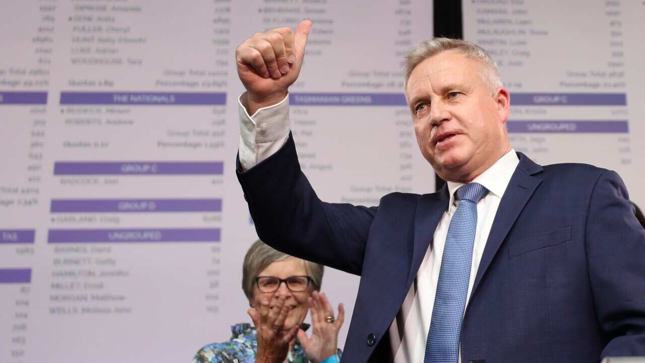 Tasmanian State Election 2025 Premier Jeremy Rockliff