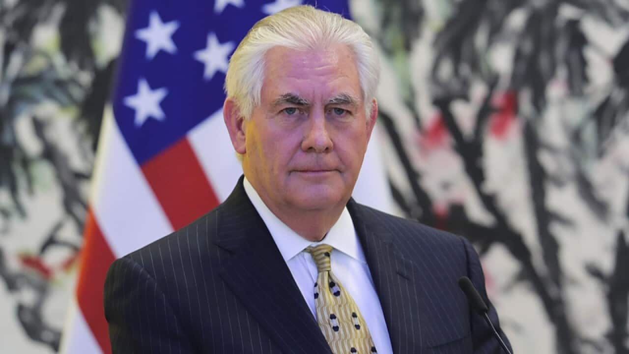 US Secretary of State Rex Tillerson
