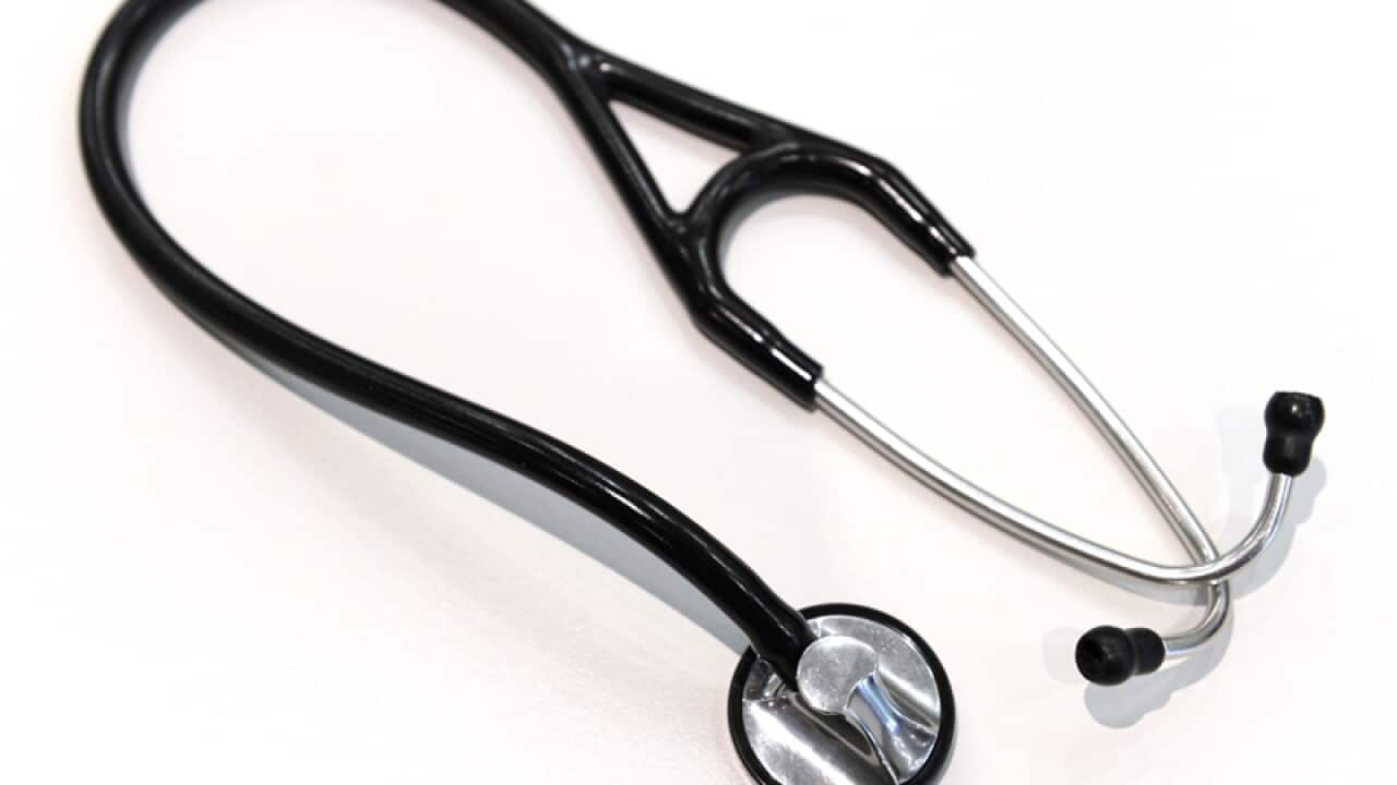 A stethoscope