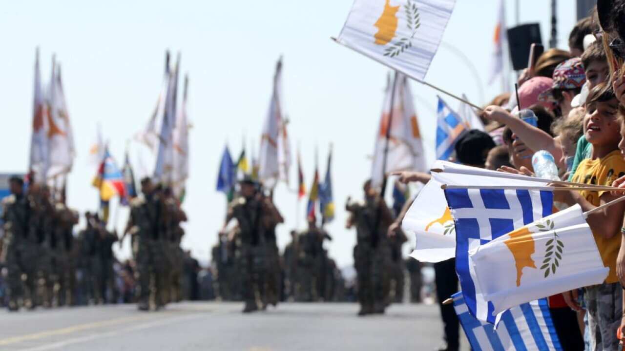 Cyprus parade