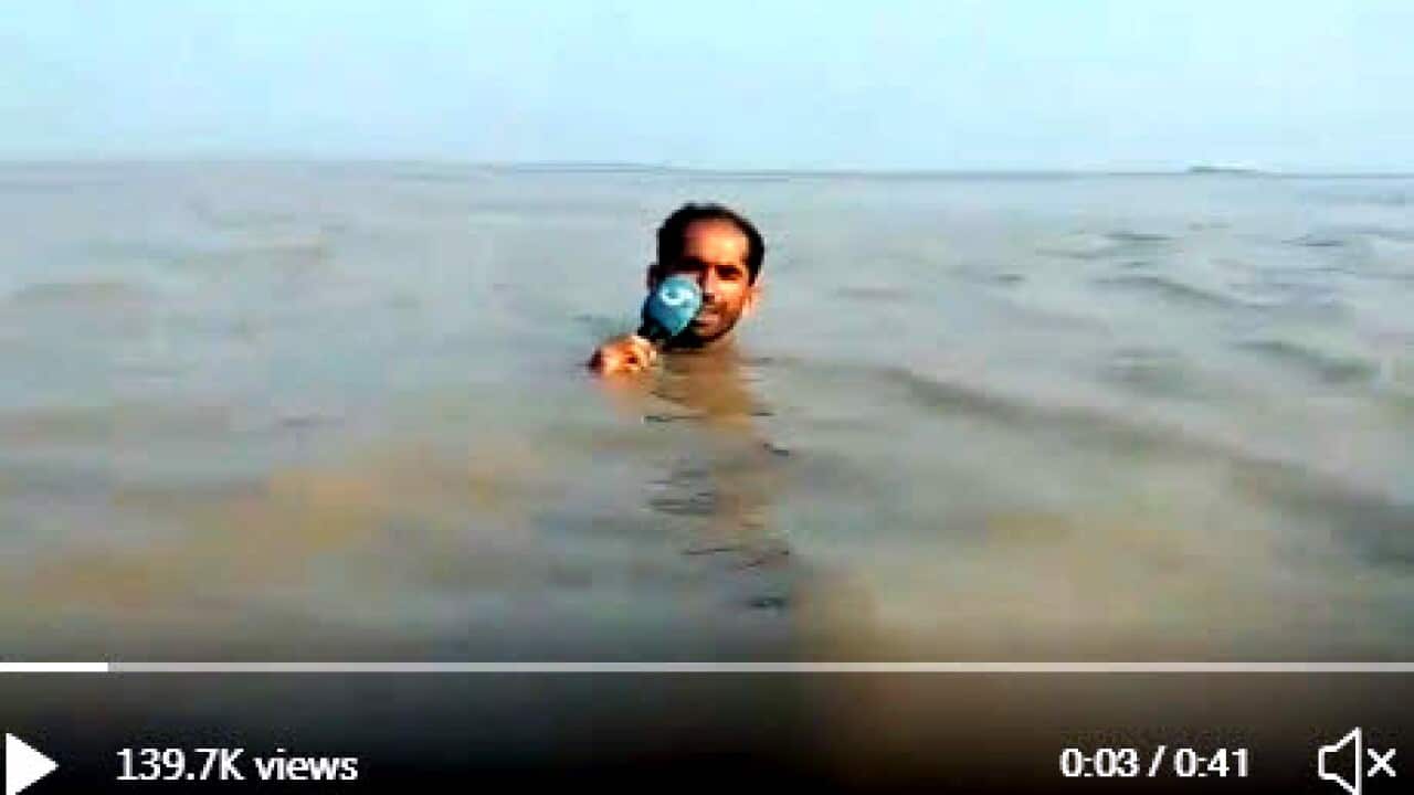 Pakistani reporter