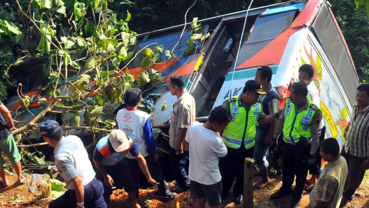 Indonesia multi-vehicle accident kills 15