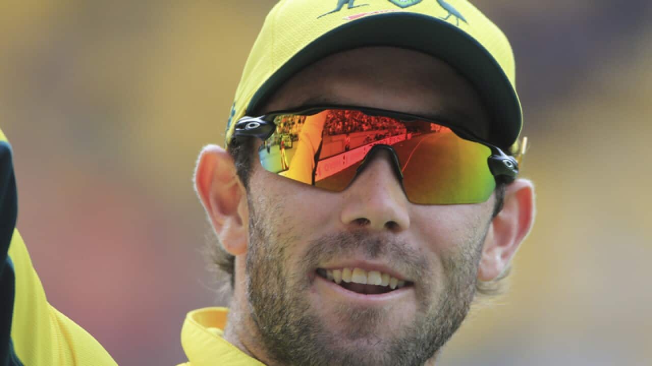 Australia's Glenn Maxwell.