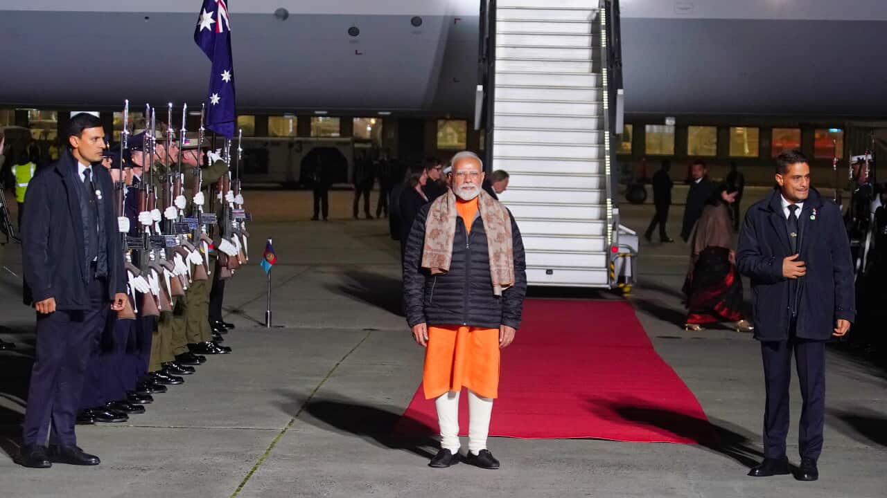 NARENDRA MODI ARRIVAL MELBOURNE