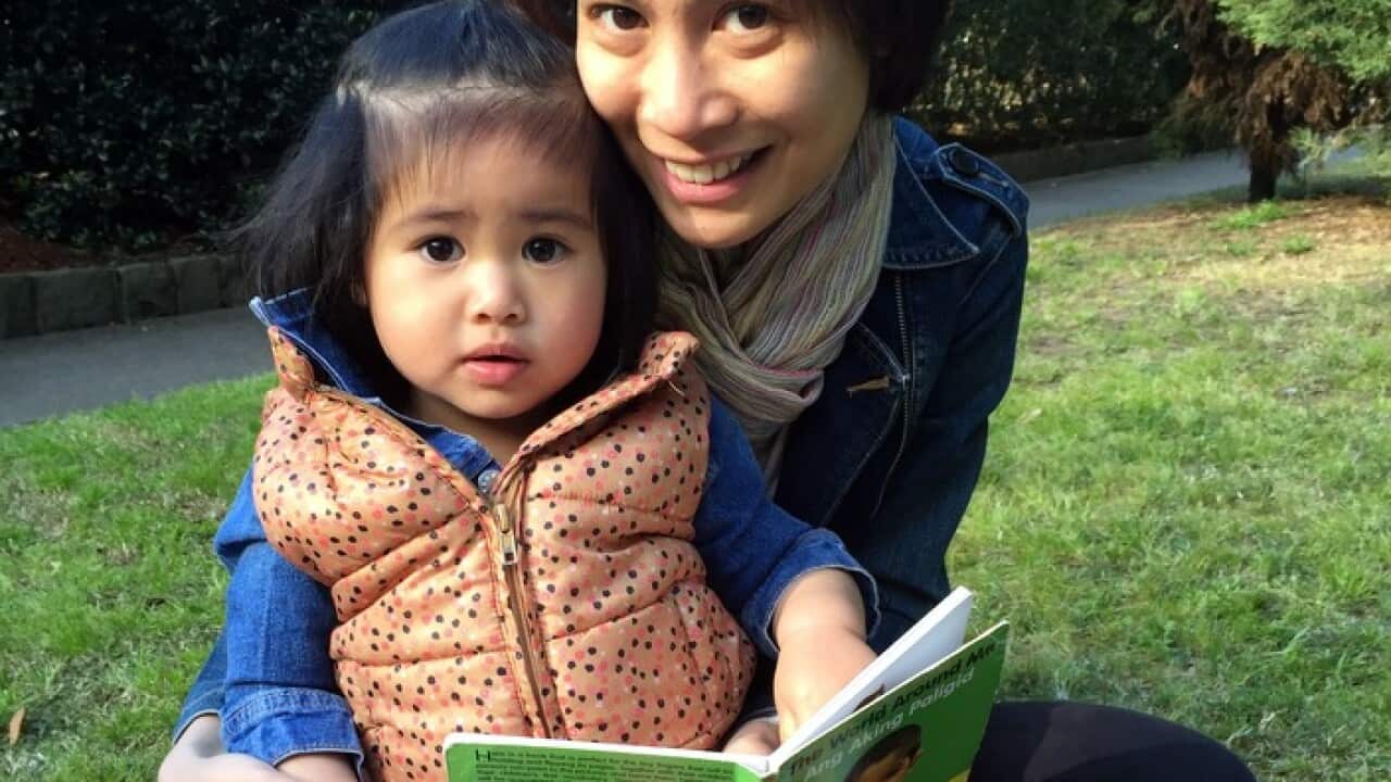 Jed with her daughter Francesca