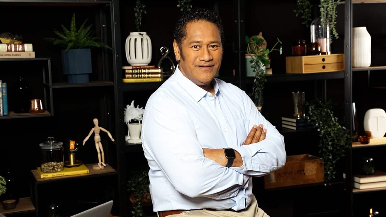 Jay Laga'aia host of Lost for Words