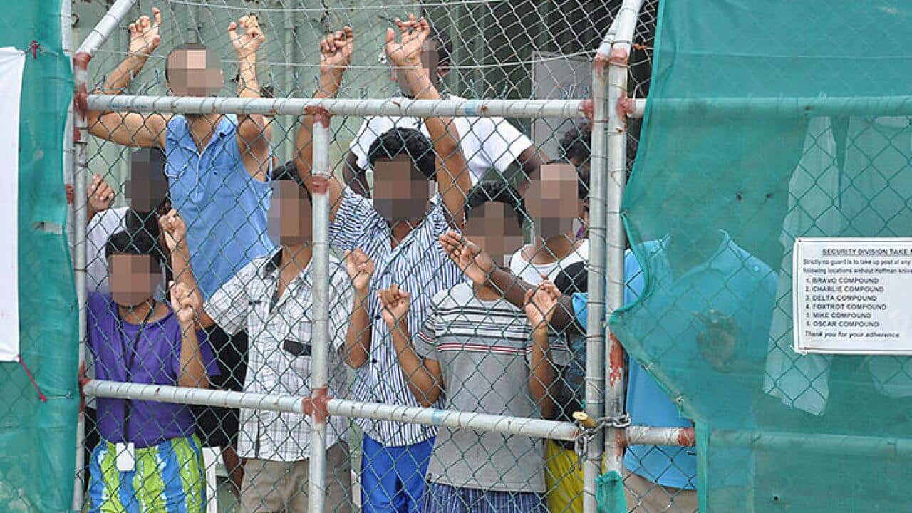File photo: Manus Island detention centre (AAP)