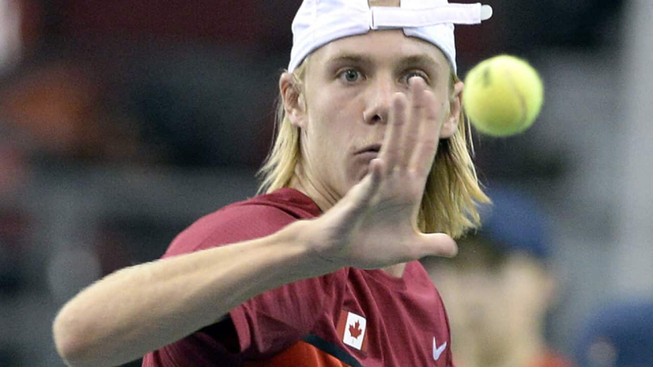 Canadian tennis player Denis Shapovalov