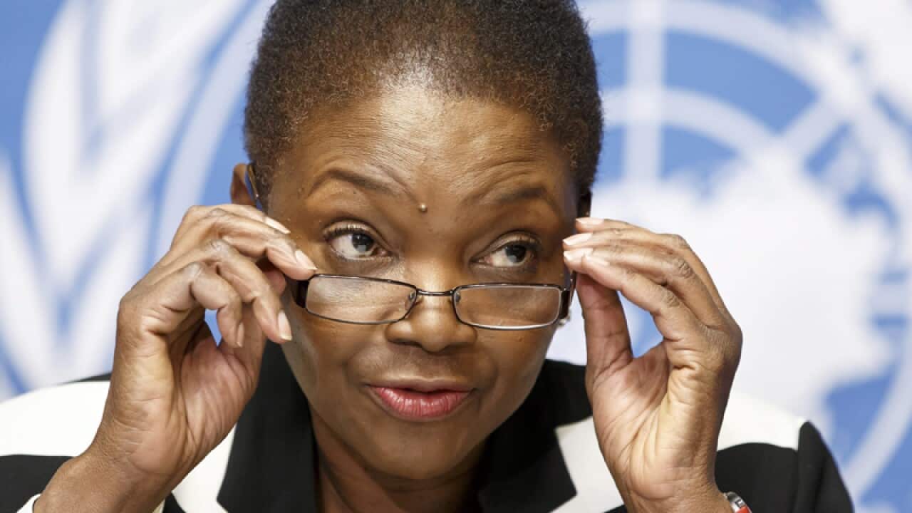 UN humanitarian affairs chief Valerie Amos