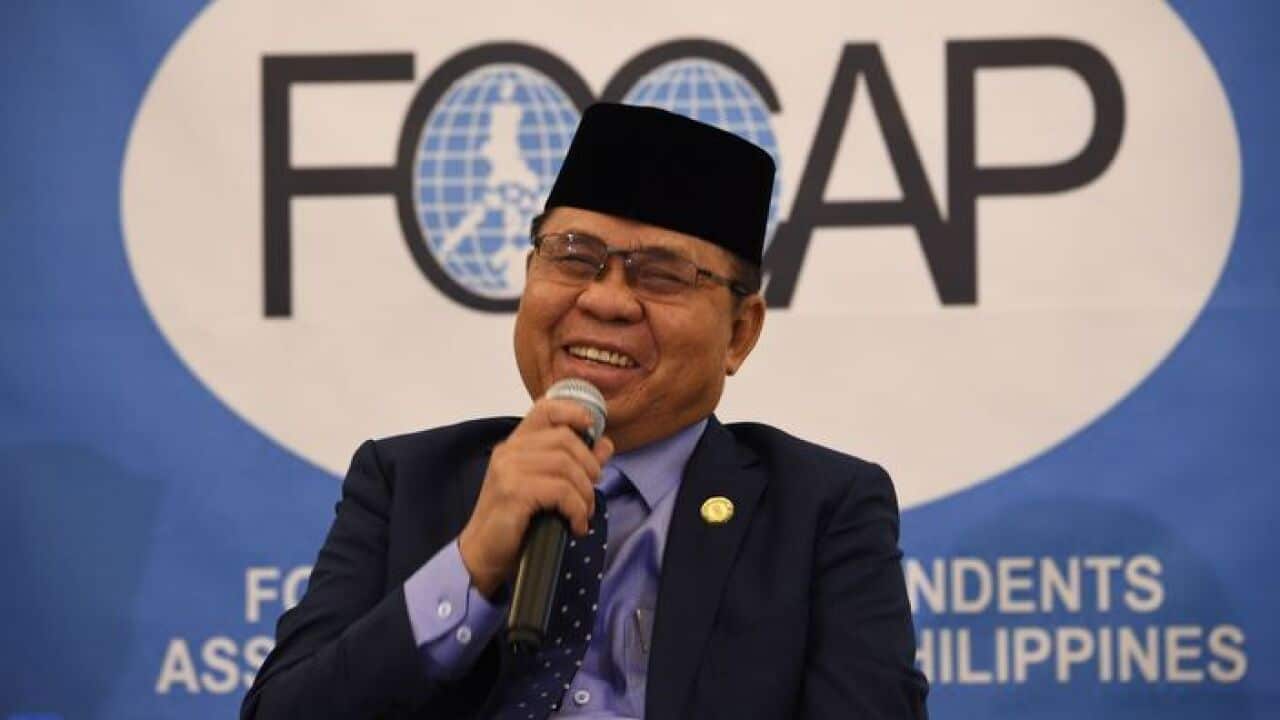 Moro Islamic Liberation Front (MILF) chairman Murad Ebrahim