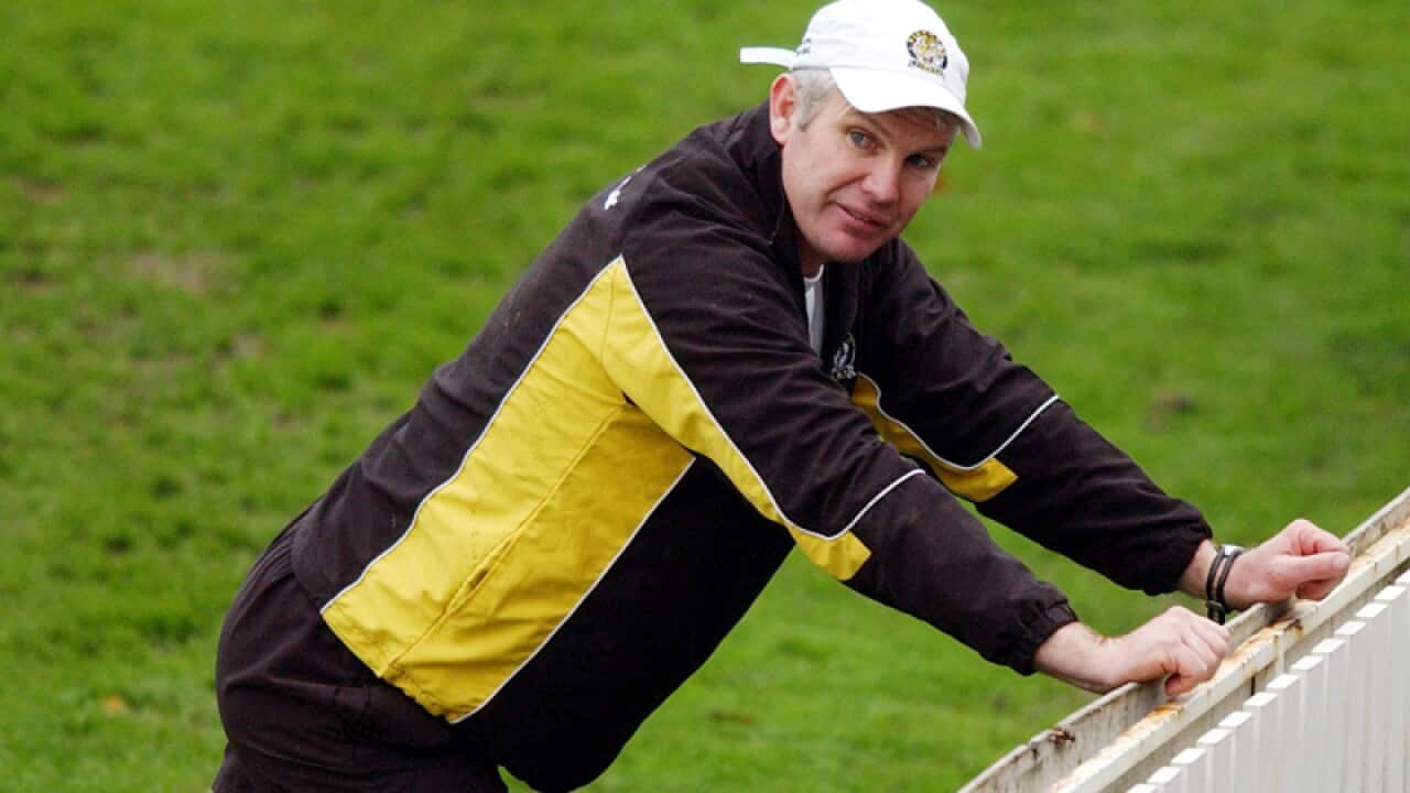 Richmond coach Danny Frawley