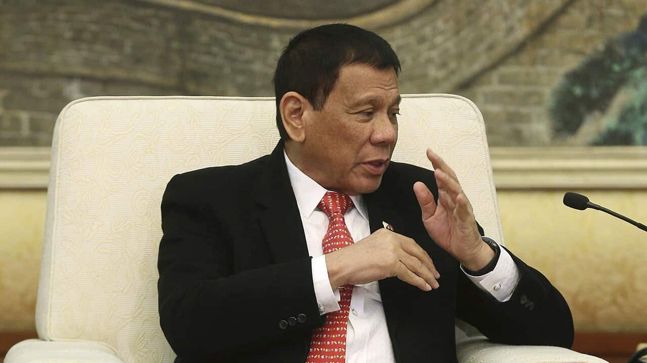 Duterte in China