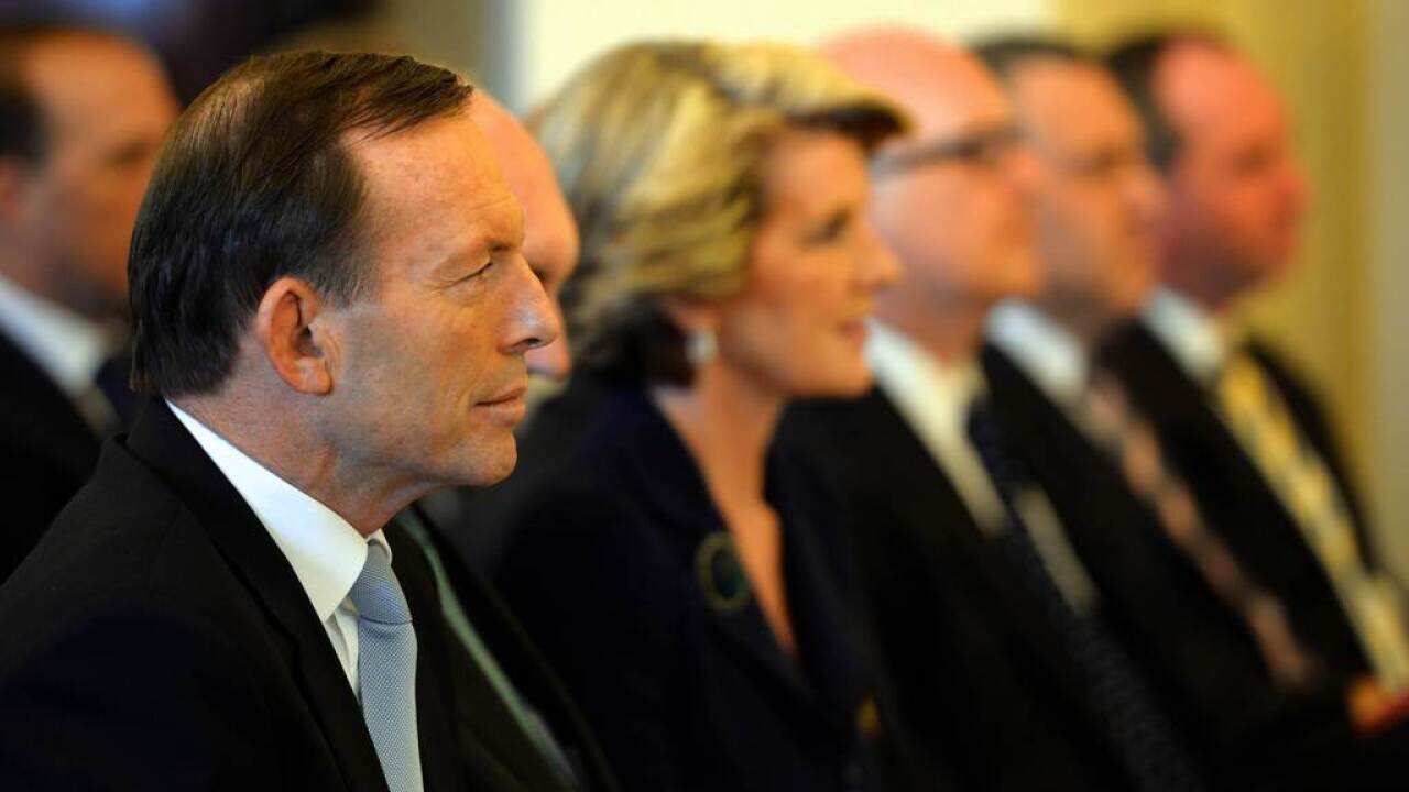Tony Abbott and cabinet