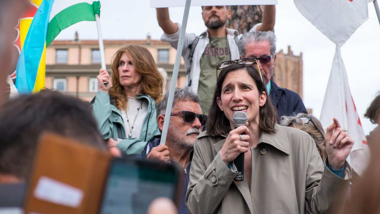 Demonstration against the conversion into law of the Cutro Decree on the management of migratory flows.