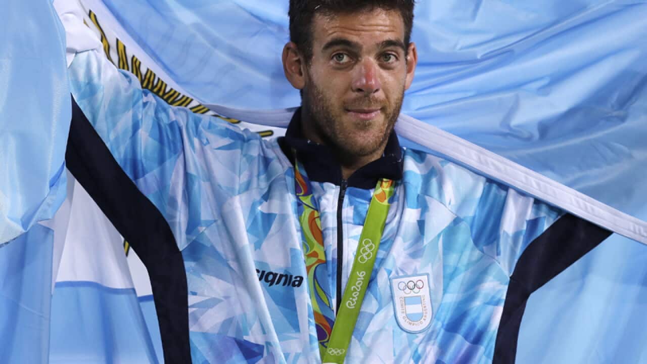 Argentinian tennis player Juan Martin del Potro