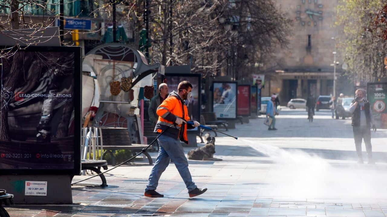 Macedonia, corona virus,