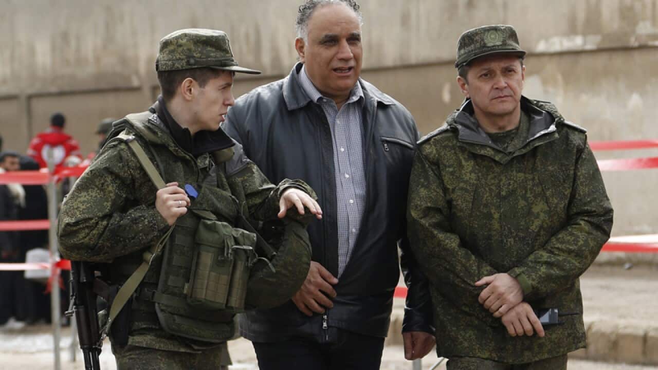 Homs governor Talal Barazi
