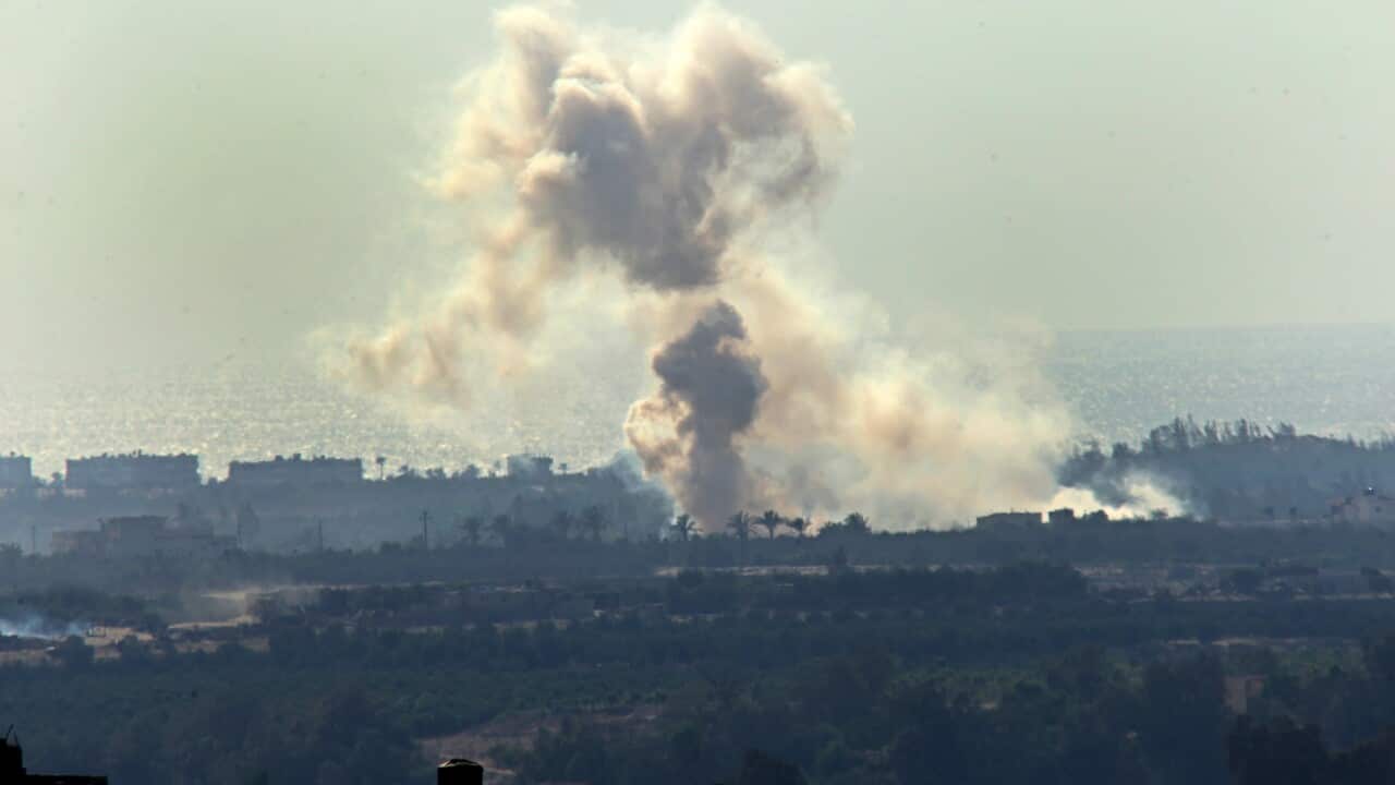 GAZA STRIP attacked by Israeli army