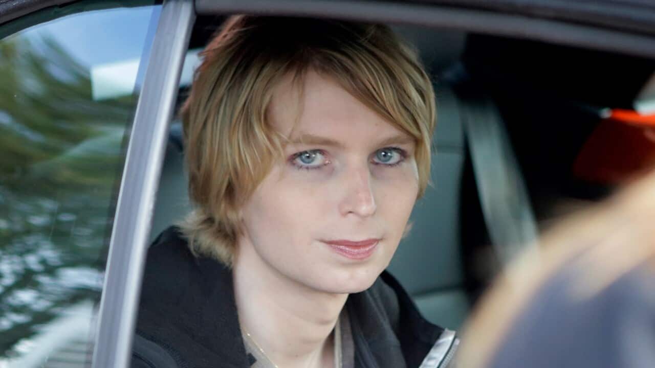 Sunday, Sept. 17, 2017 file photo of Chelsea Manning