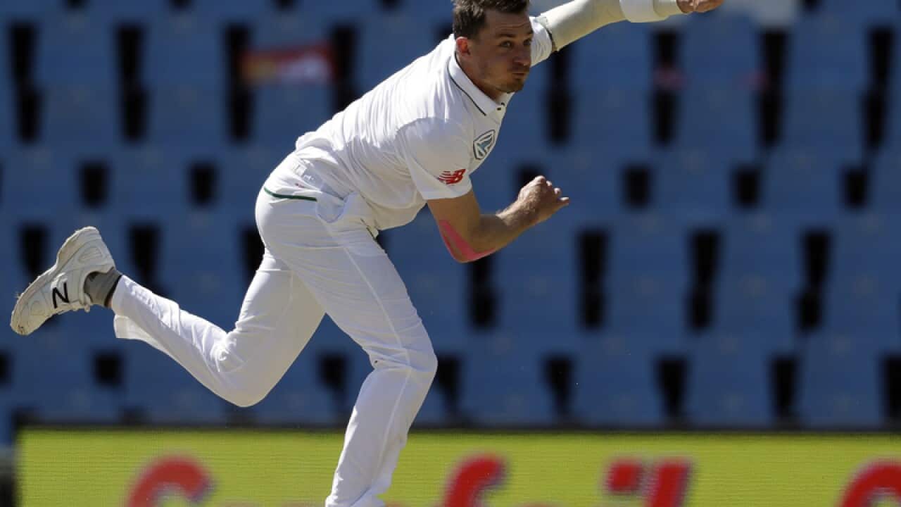 South Africa's bowler Dale Steyn