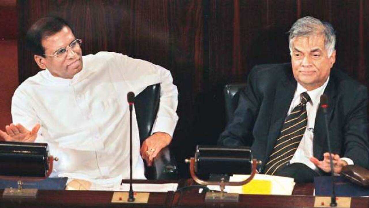 Maithripala Sirisena_Ranil Wickramasinghe