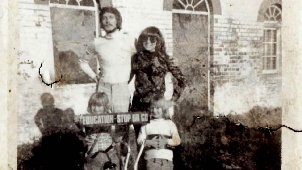 Claudio Marcello's family at Glenfield Farm