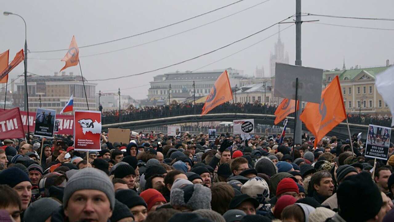 Moscow - Dec. 10, 2011