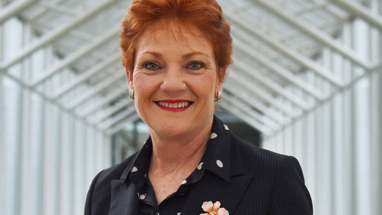 One Nation leader Pauline Hanson