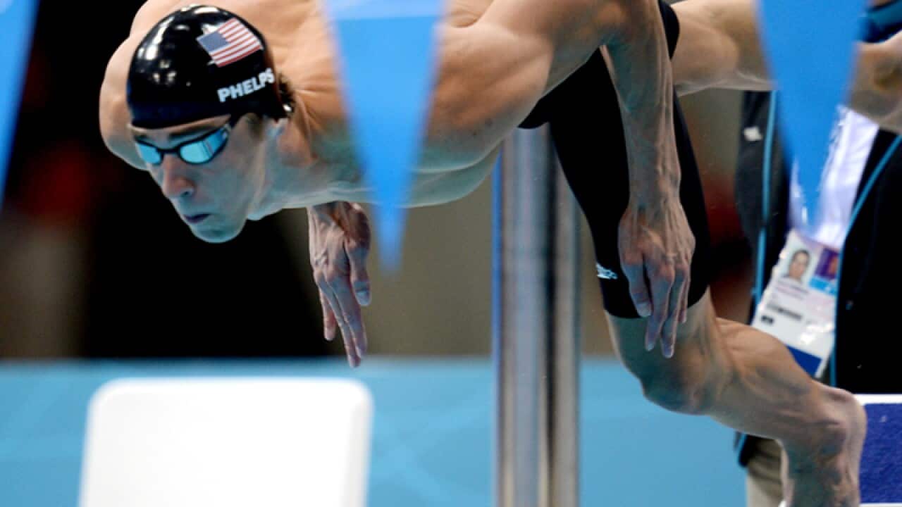 US swimmer Michael Phelps