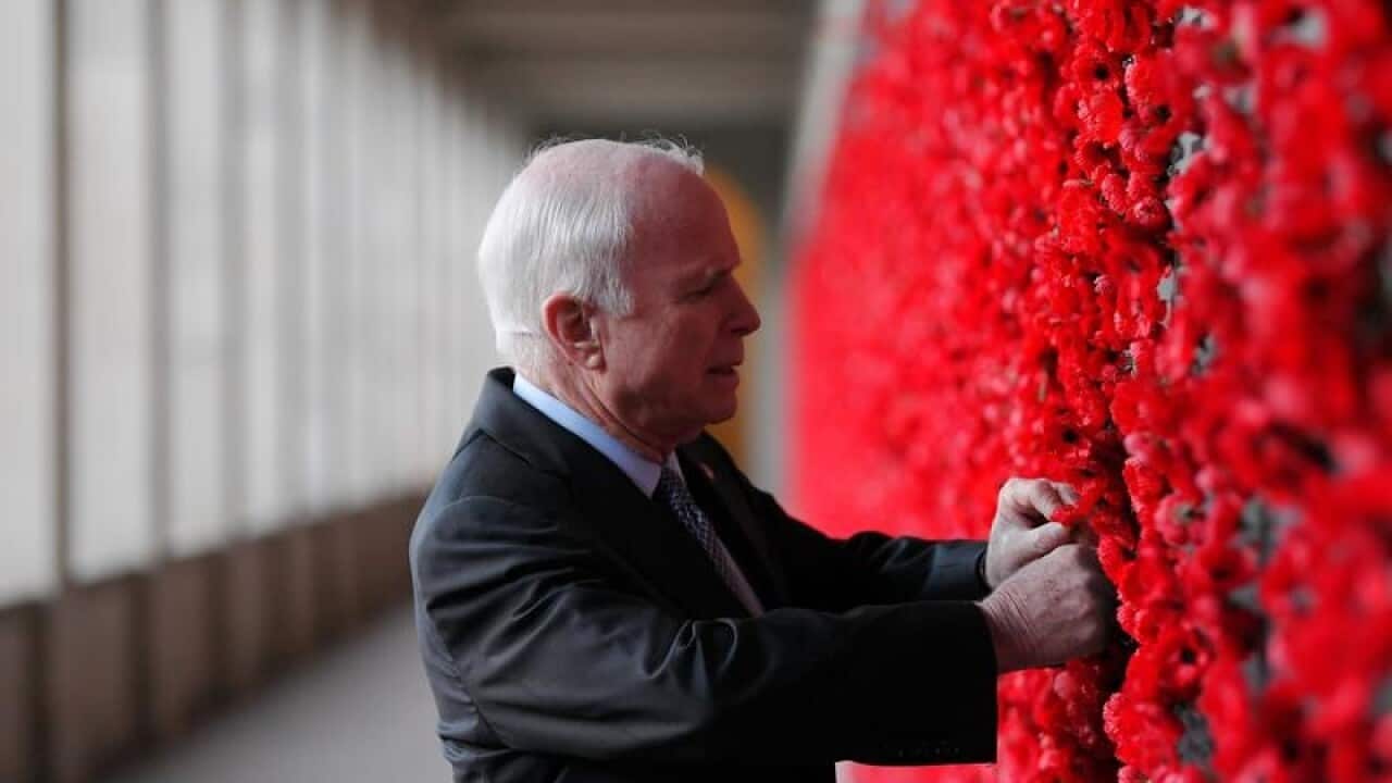 US Senator John McCain