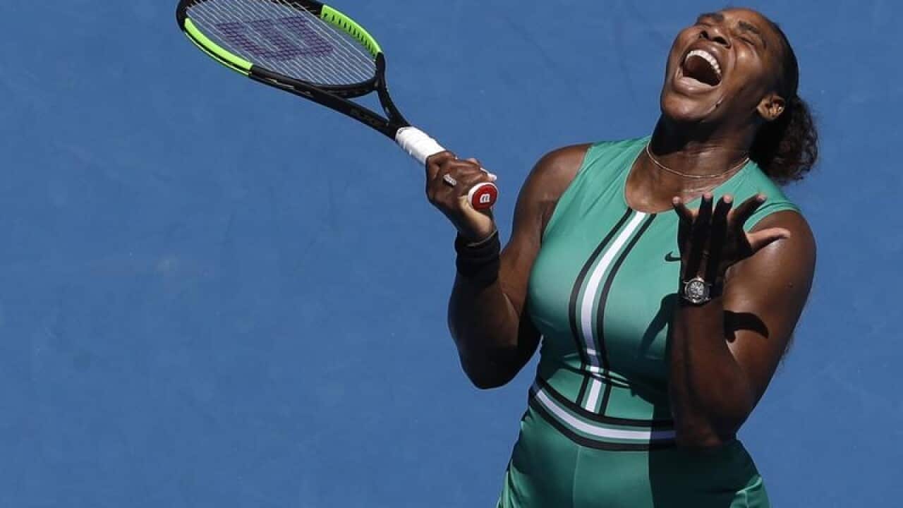 Serena Williams at Australian Open