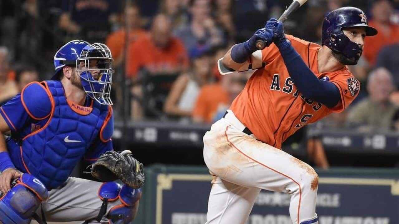 Houston Astros' Marwin Gonzalez