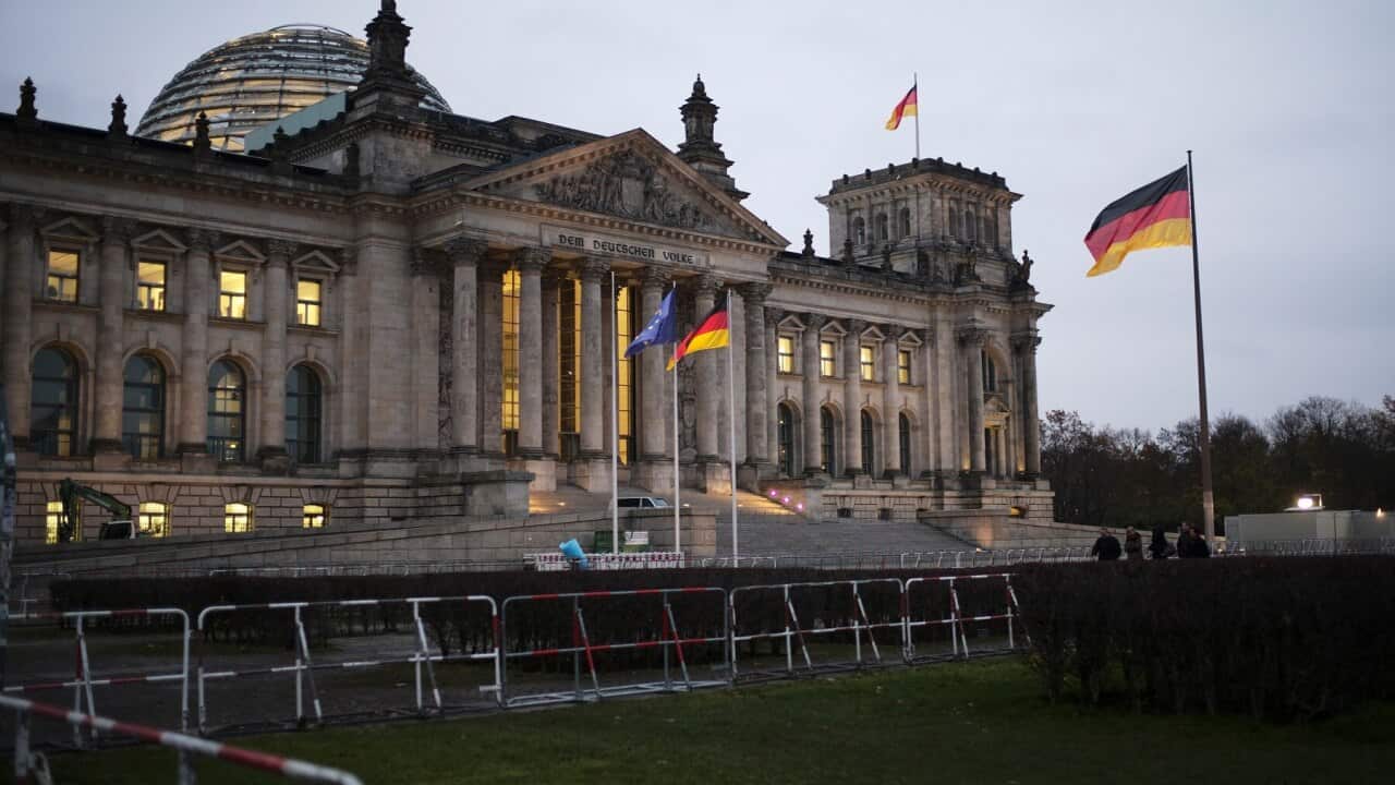 The Reichstag building with the German parliament Bundestag in Berlin