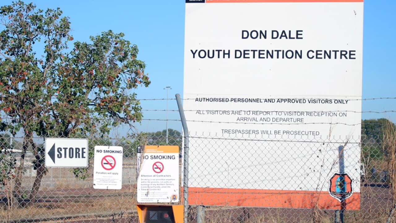 The site of the current Don Dale youth detention centre